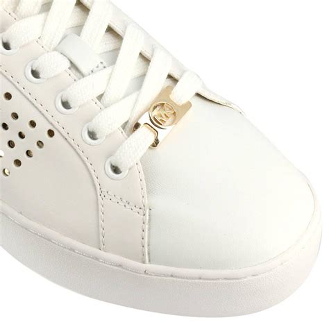 michael kors gray leather sneakers|Michael Kors white sneakers women's.